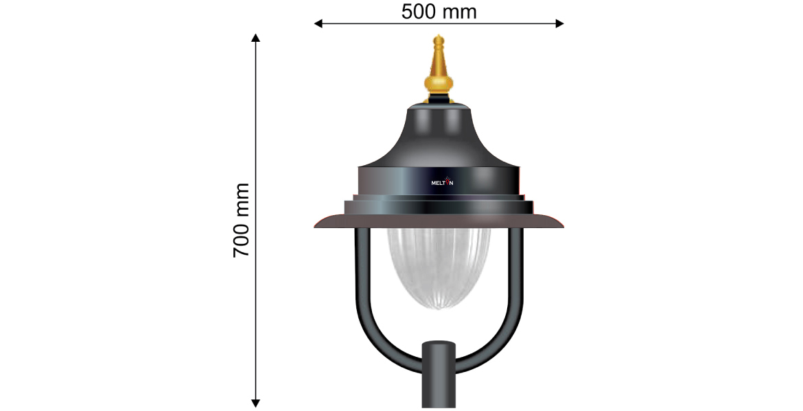 Post Top Light MTPTL - 013