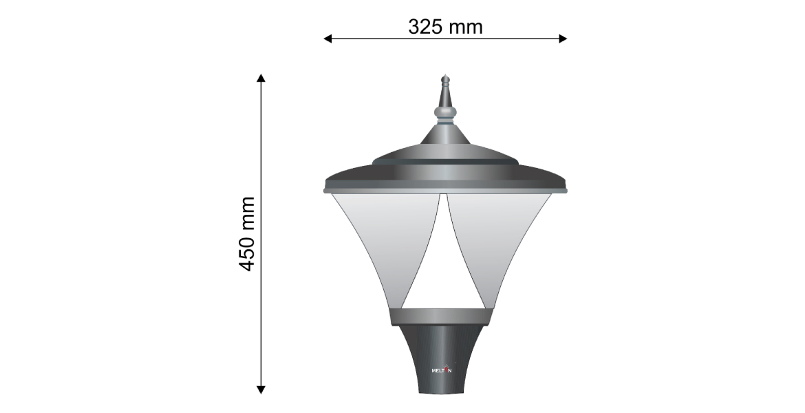 Post Top Light MTPTL - 007