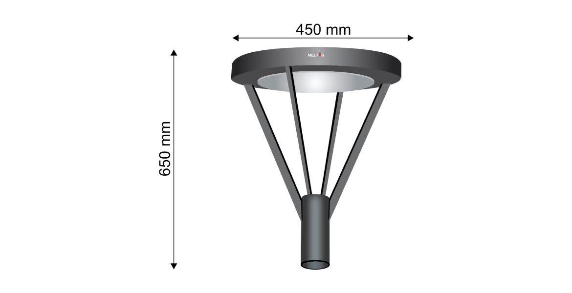 Post Top Light MTPTL - 014