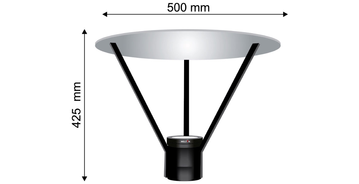 Post Top Light MTPTL - 003